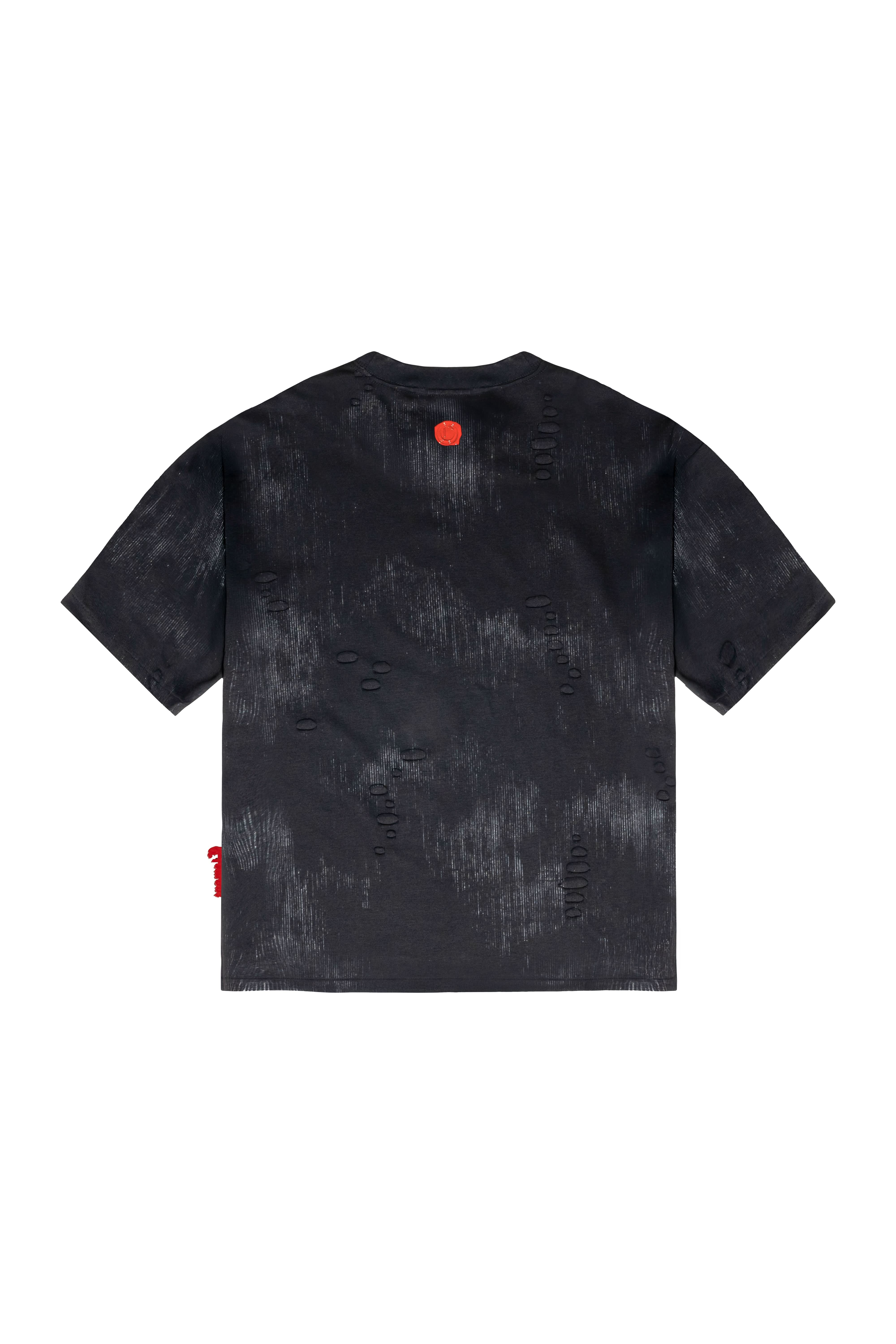 CAMISETA OVERSIZED MASCULINO ESTIVO NEGRO/SILVER CLEMONT - CLEMONT, LLC