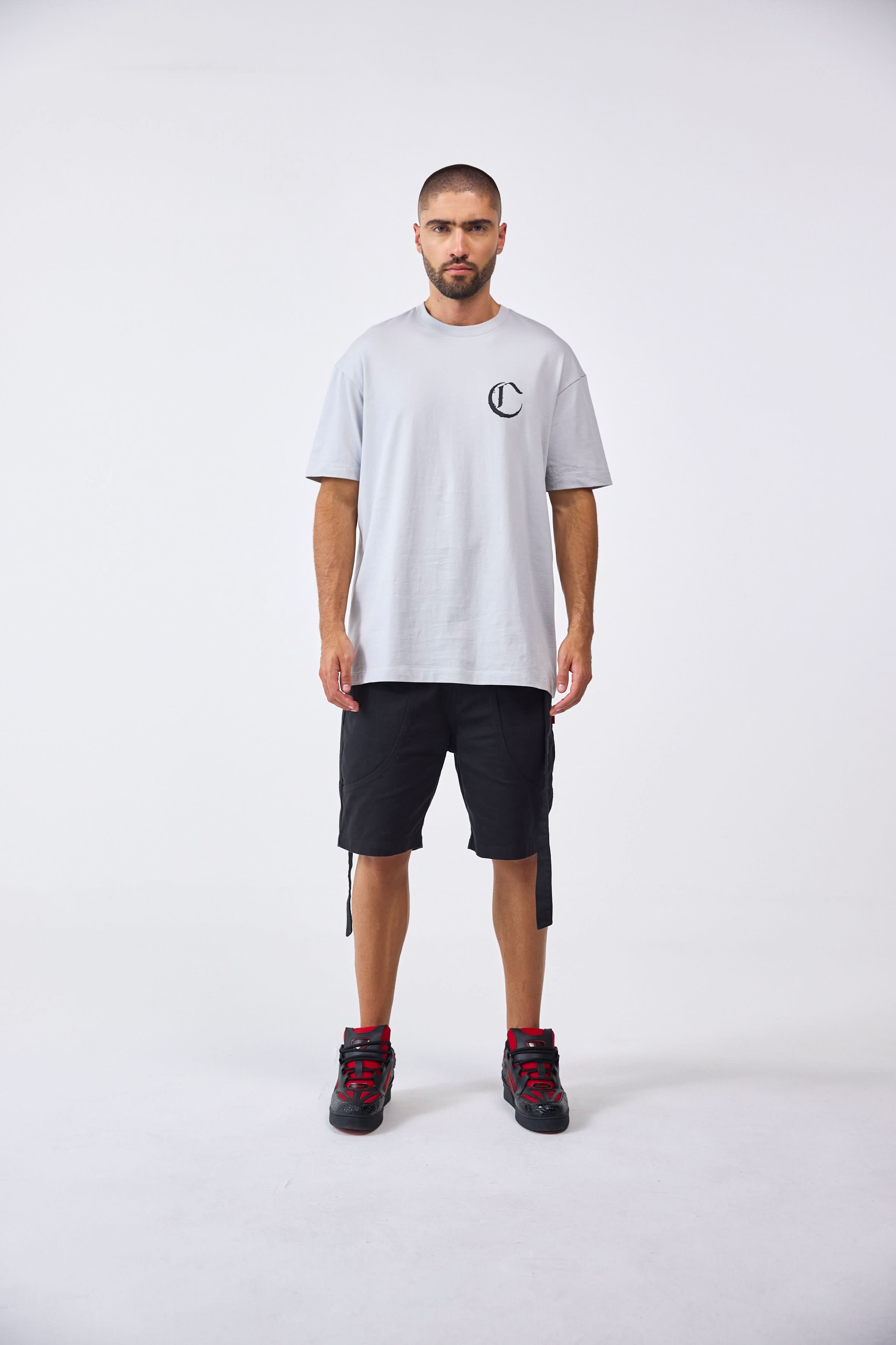 GIOIOSO T-SHIRT MEN GREY