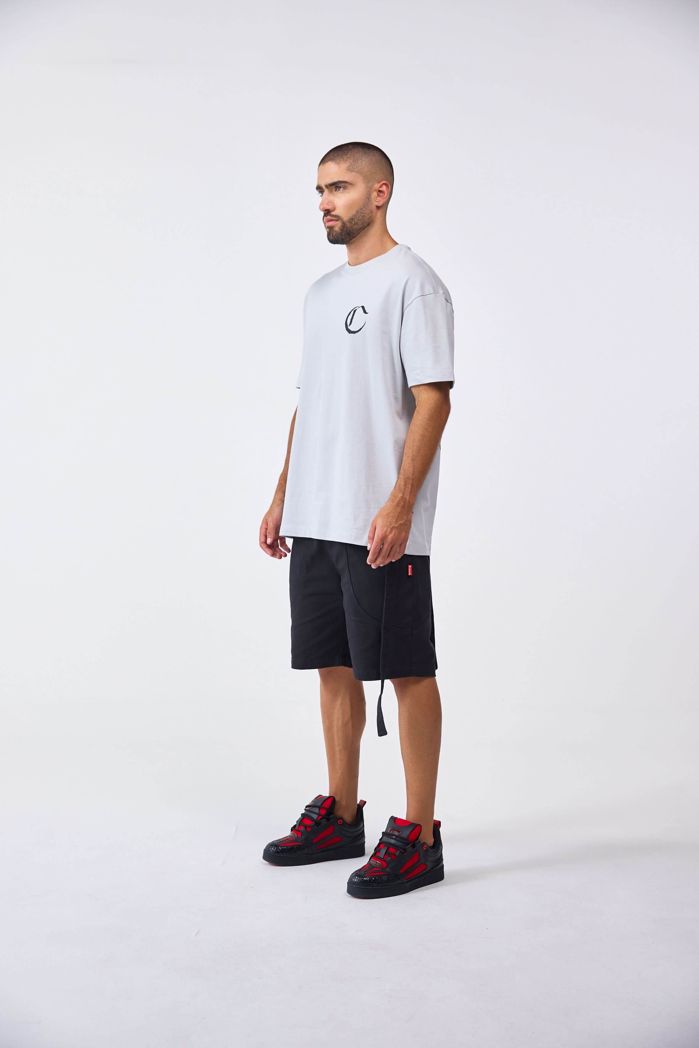 GIOIOSO T-SHIRT MEN GREY