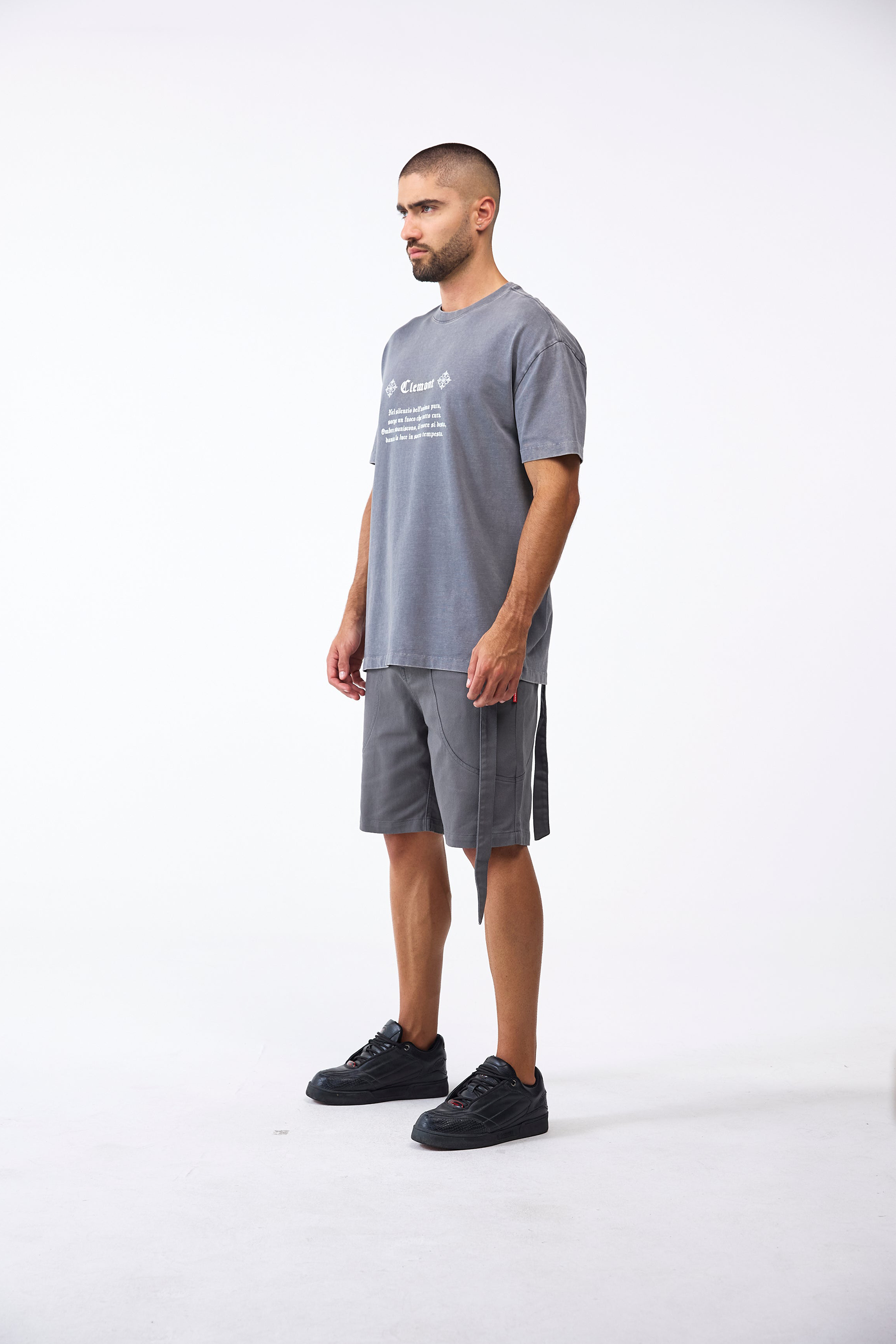 INQUIETANTE T-SHIRT MEN DARK GREY