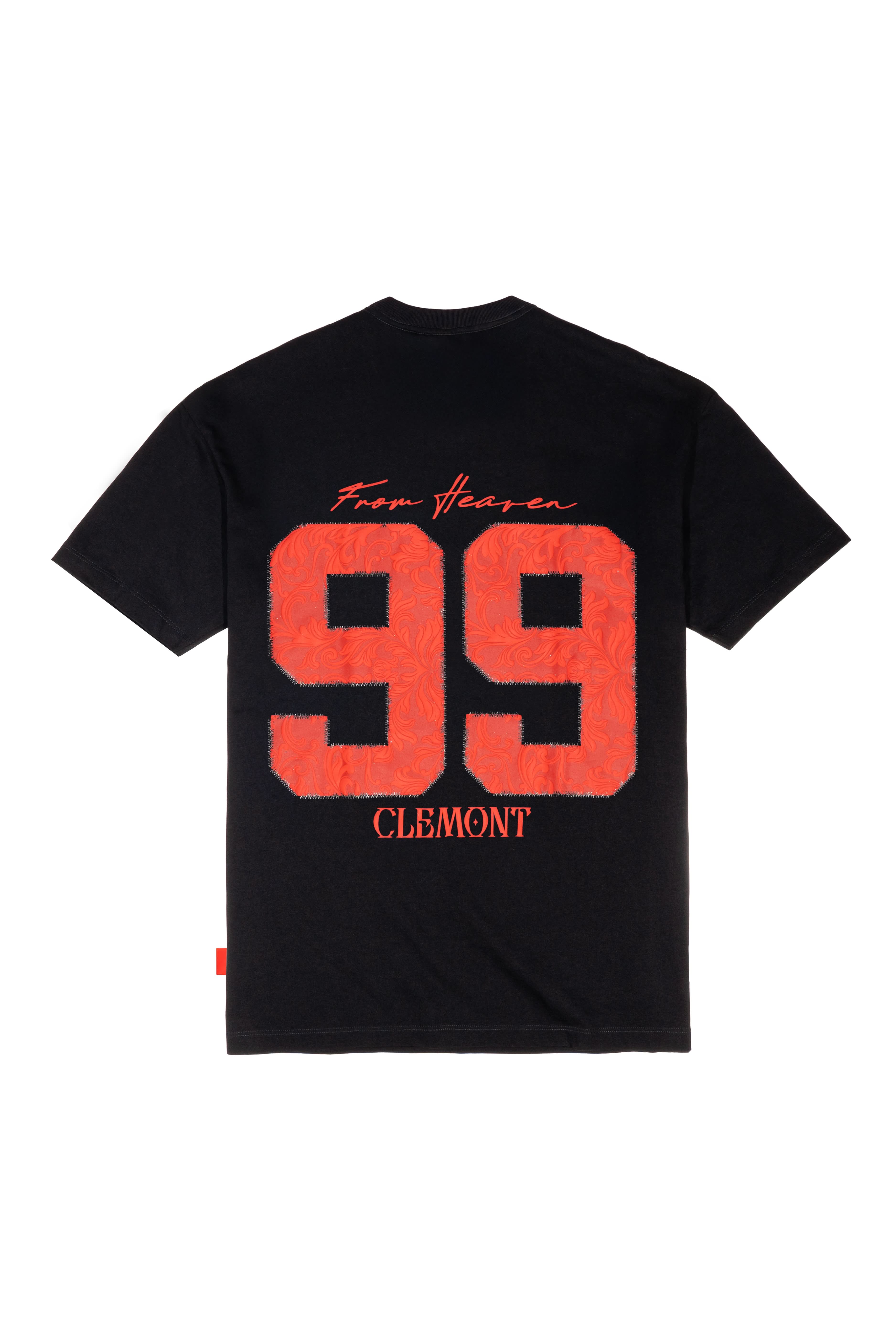 OMISSIONE T-SHIRT MEN BLACK