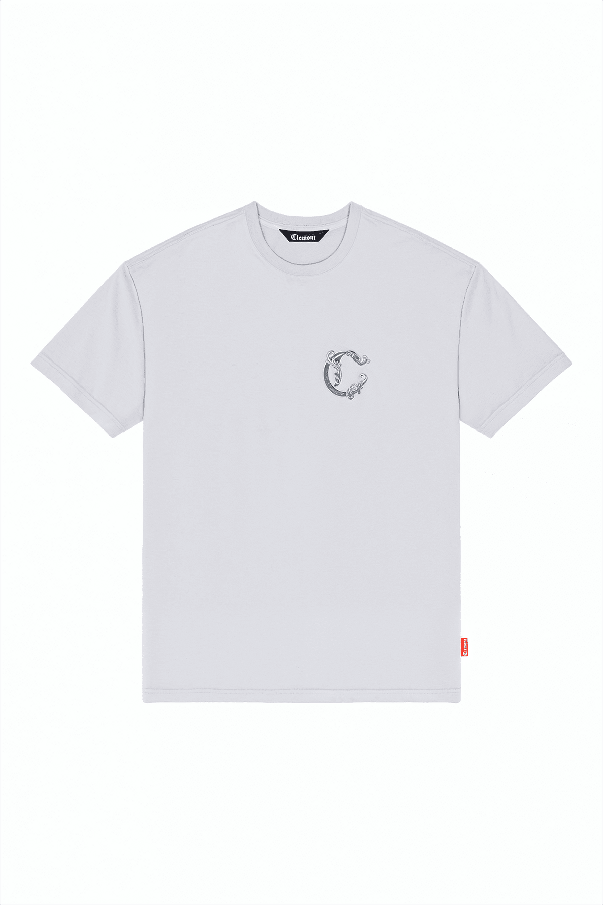 ANCORAGGIO GREY MEN'S T-SHIRT CLEMONT - CLEMONT US