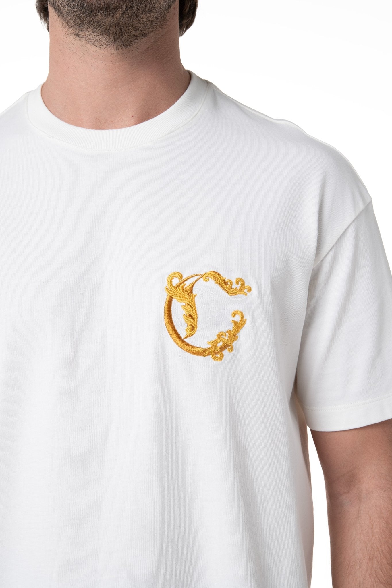 ANCORAGGIO CREAM MEN'S T-SHIRT CLEMONT - IMAGE 2 - CLEMONT.US