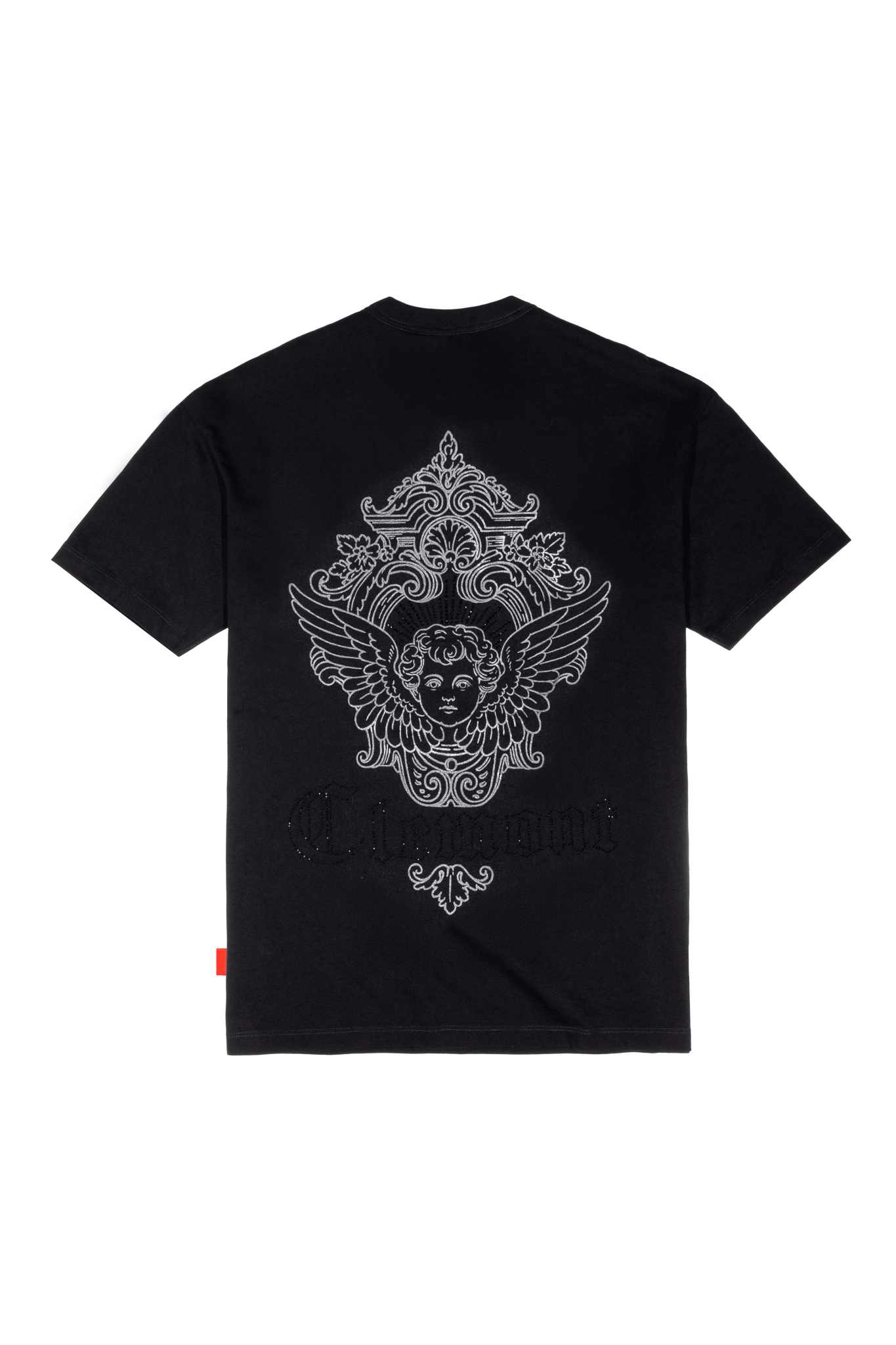 INABISSARE BLACK MEN'S T-SHIRT CLEMONT - IMAGE 1 - CLEMONT.US