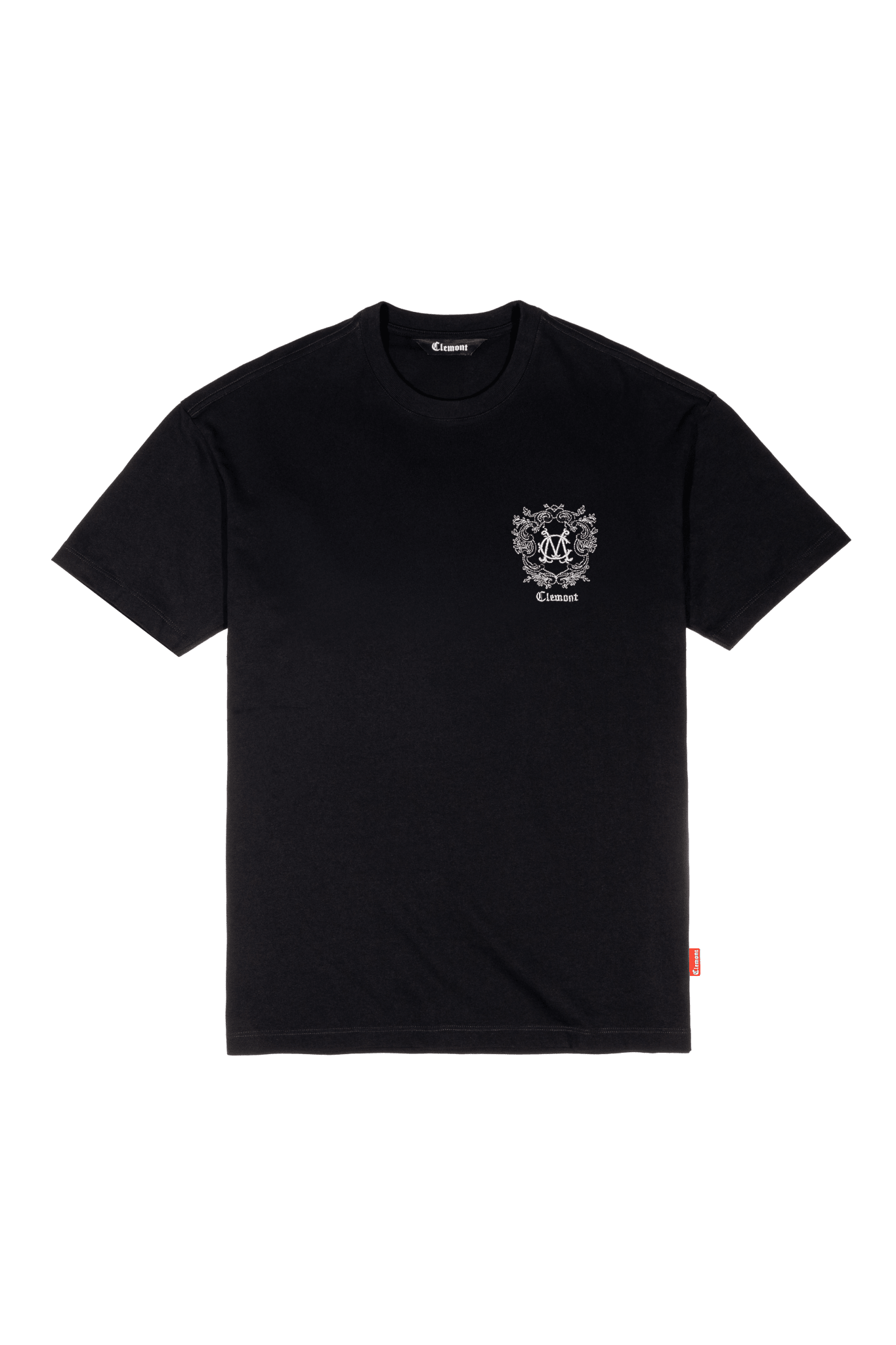 NOCTELIA BLACK MEN'S T-SHIRT CLEMONT - IMAGE 1 - CLEMONT.US