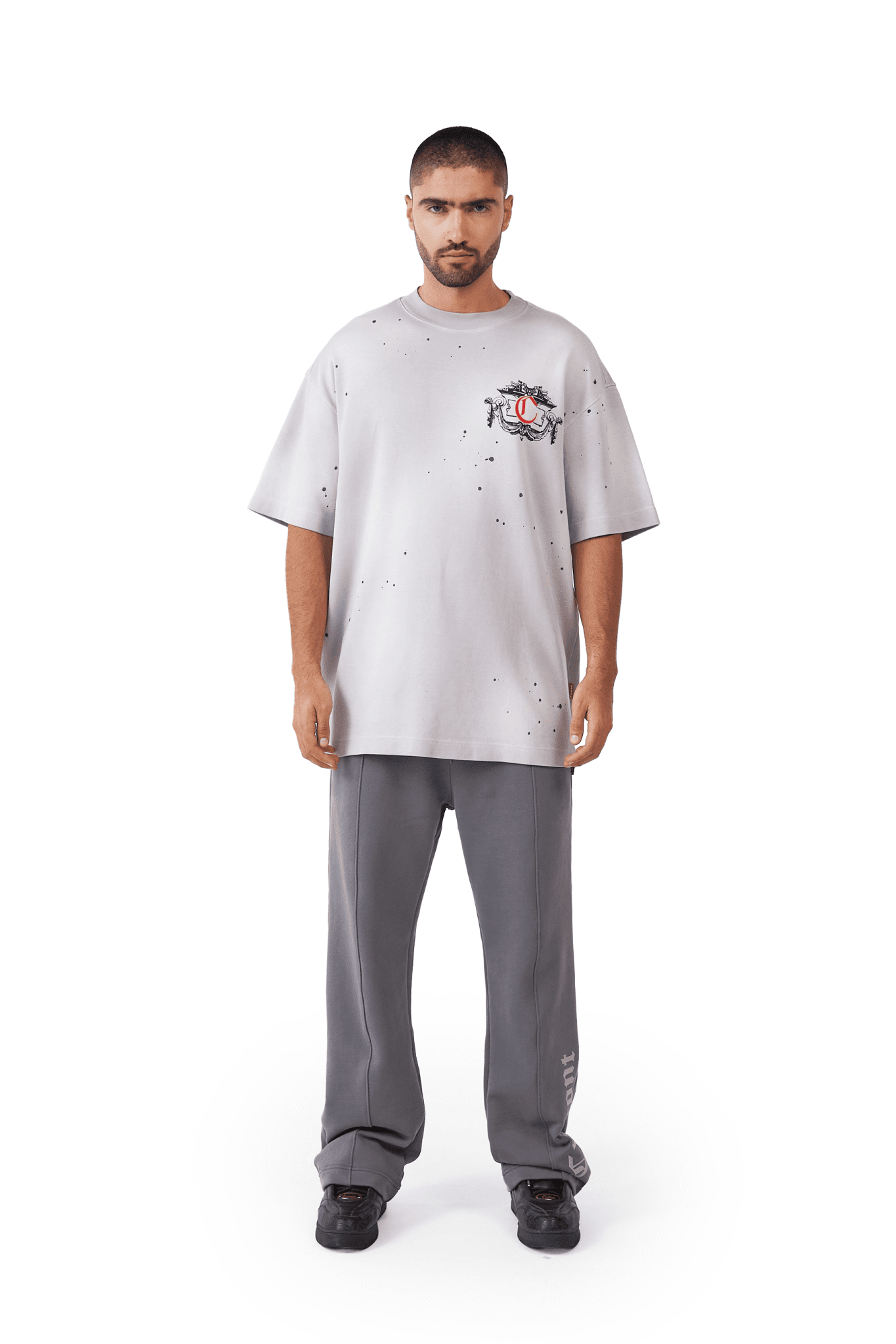 CAMISETA HOMBRE OVERSIZED DISORDINE GRIS CLEMONT - CLEMONT, LLC
