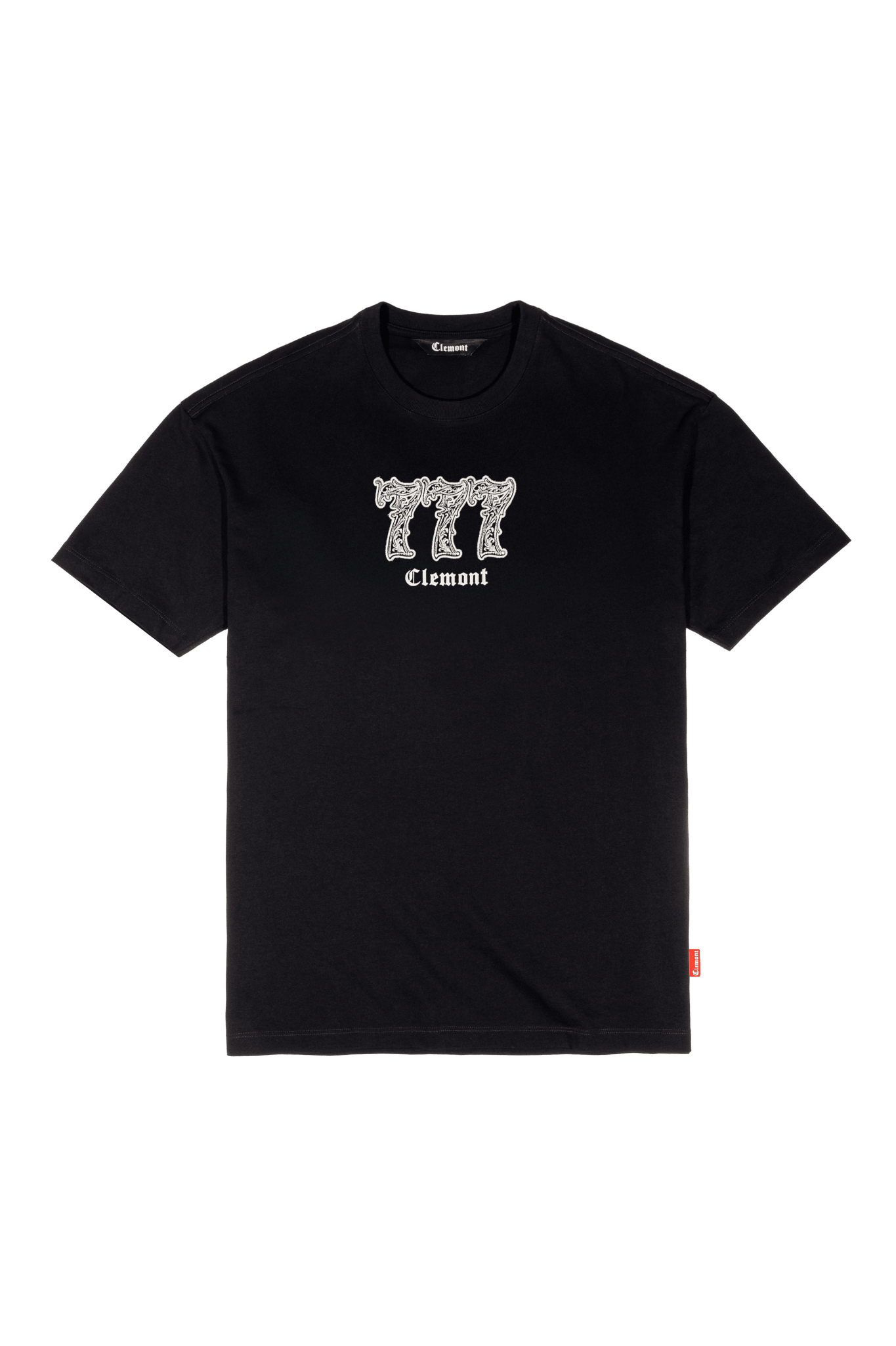 RECESSO BLACK MEN'S T-SHIRT CLEMONT - IMAGE 1 - CLEMONT.US
