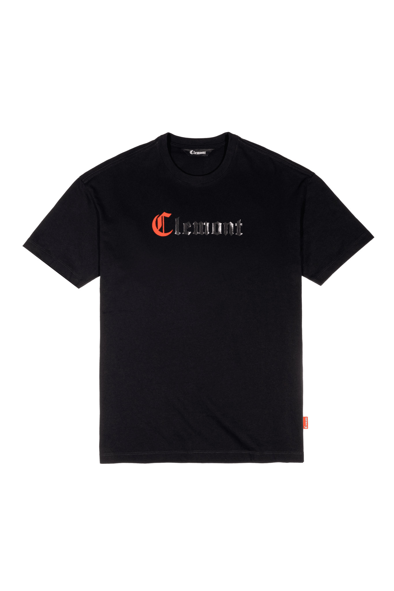 SPOGLIA BLACK MEN'S T-SHIRT CLEMONT - IMAGE 3 - CLEMONT.US