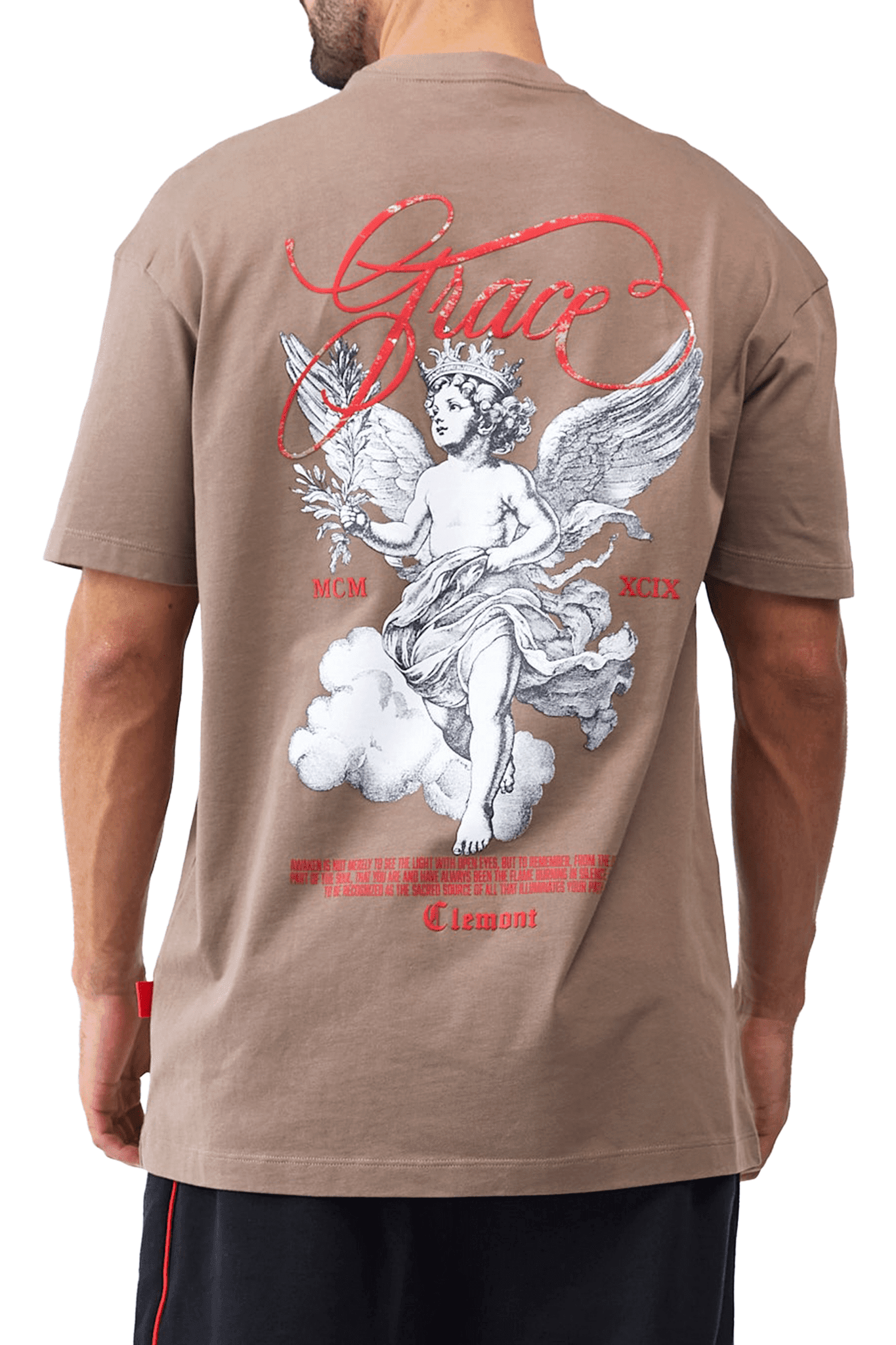 CAMISETA MASCULINO LIBERTÁ TAUPE CLEMONT - CLEMONT, LLC
