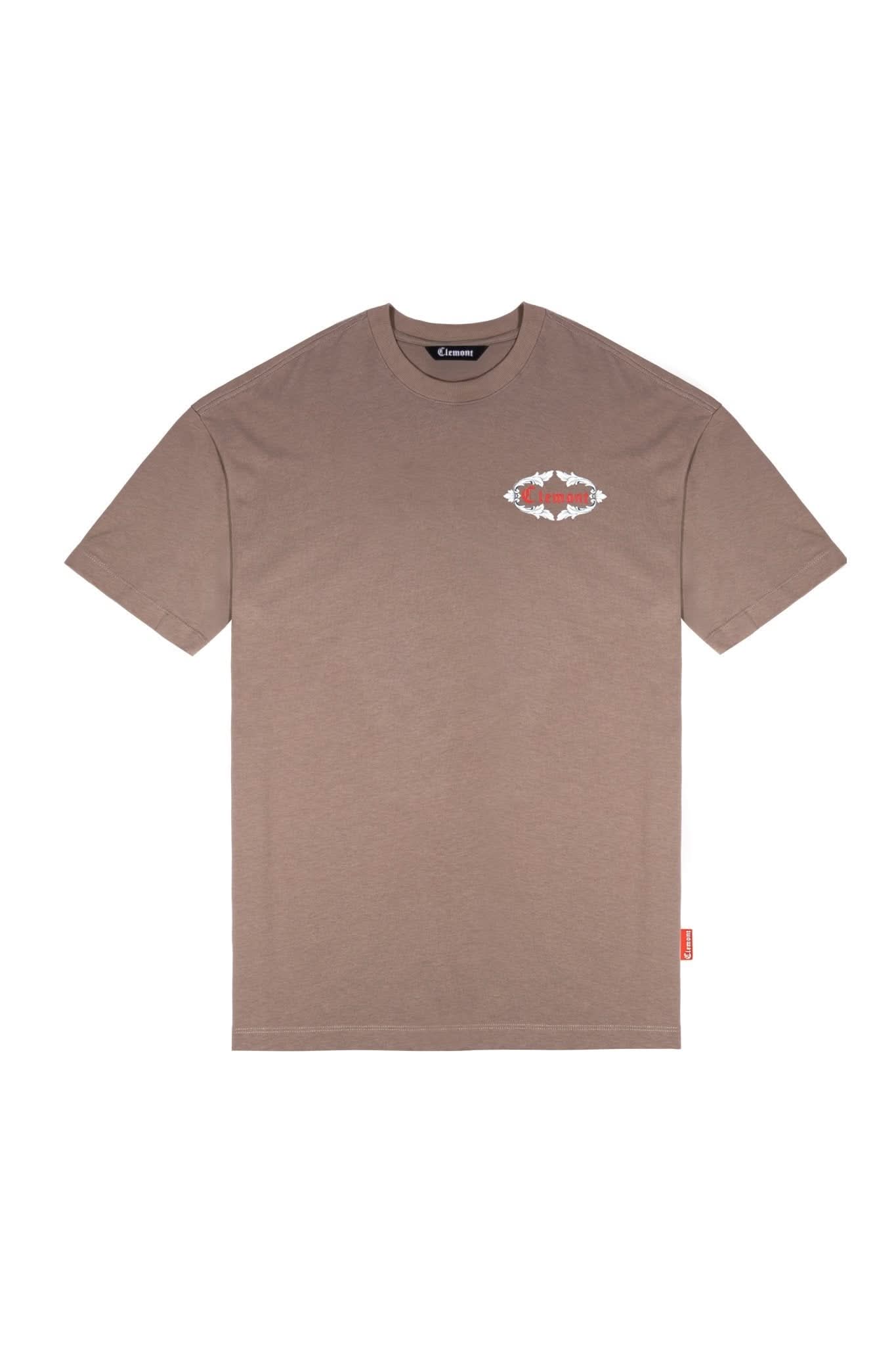 CAMISETA MASCULINO LIBERTÁ TAUPE CLEMONT - CLEMONT, LLC