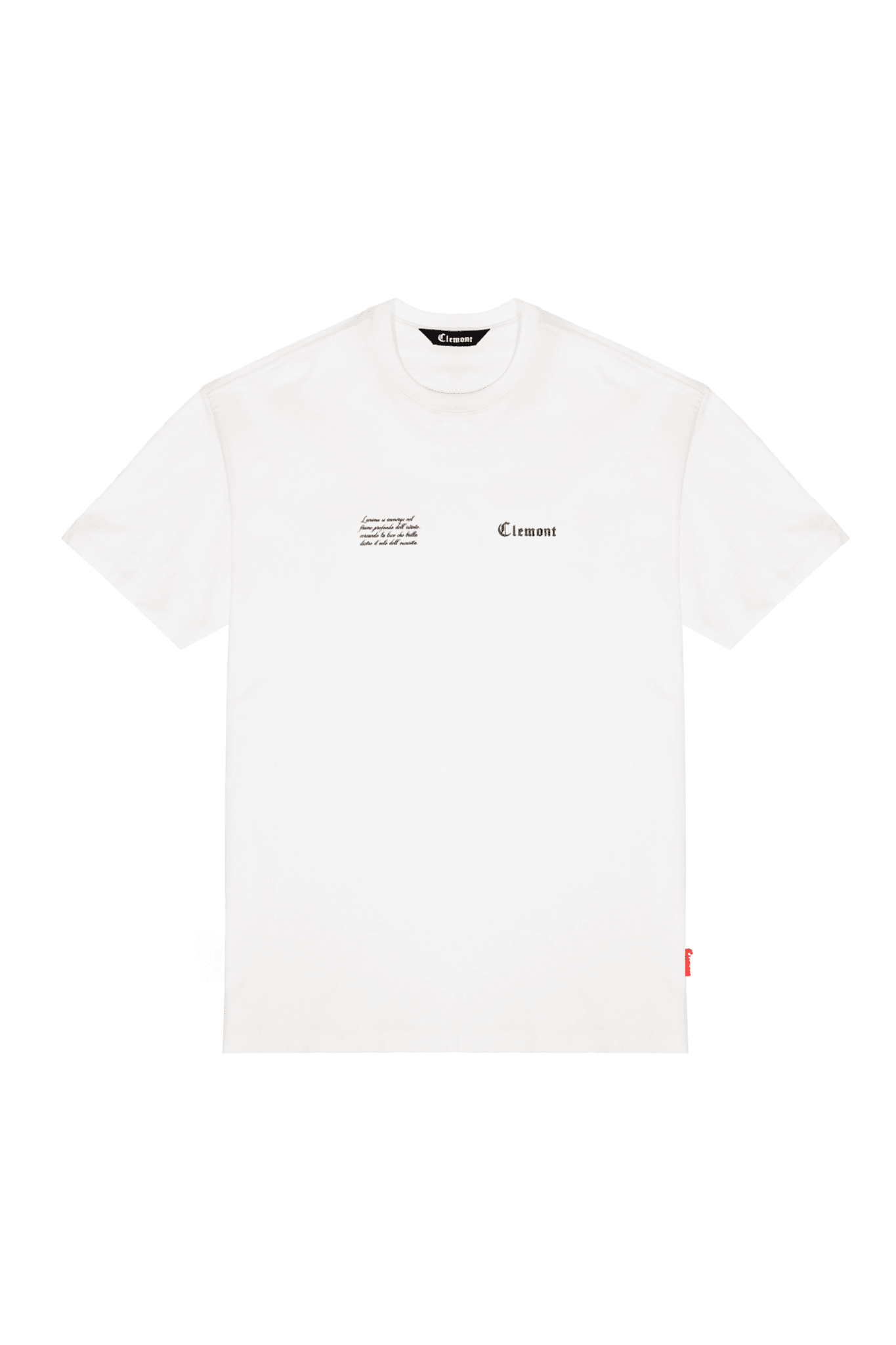 PALPITARE CREAM MEN'S OVERSIZED T-SHIRT CLEMONT - IMAGE 3 - CLEMONT.US