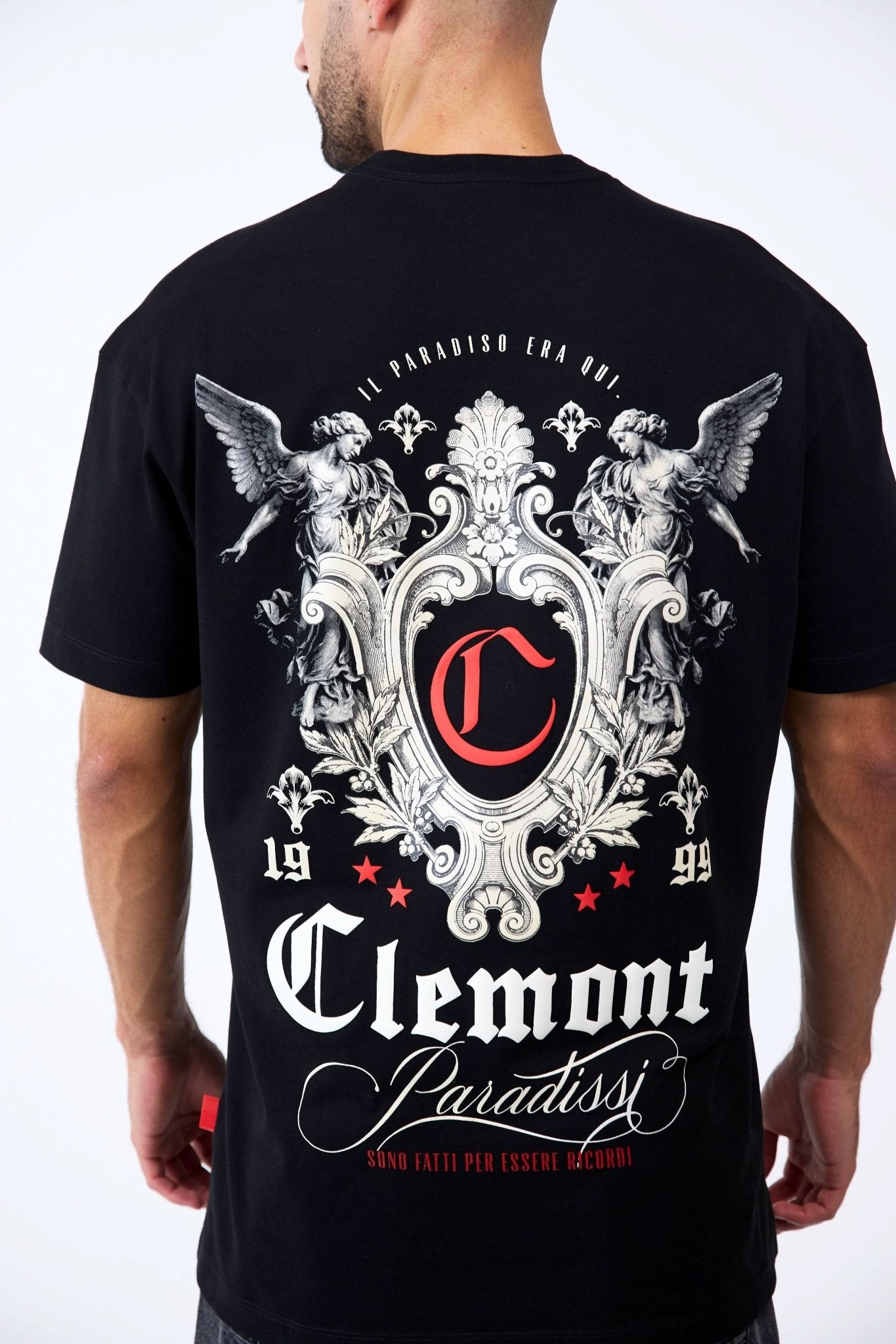EUFORIA T - SHIRT MEN BLACK - CLEMONT US