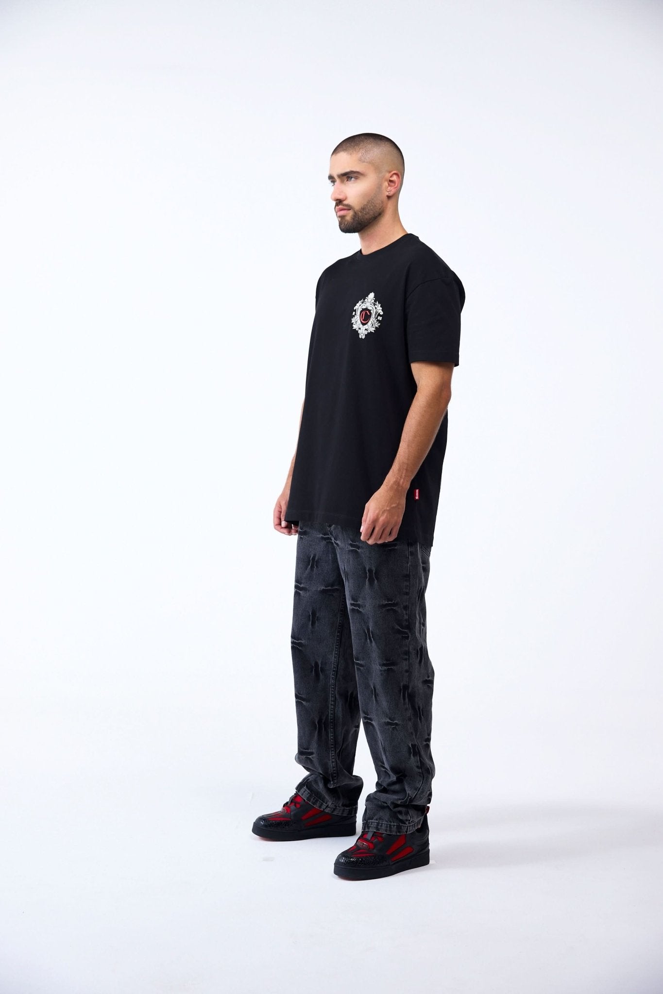 EUFORIA T - SHIRT MEN BLACK - CLEMONT US