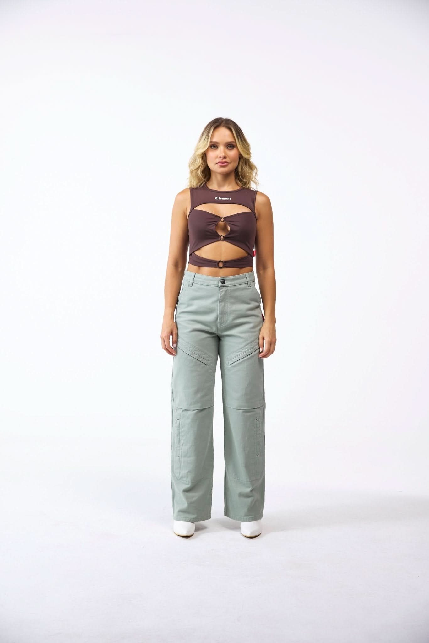 LIBERAZIONE TOP WOMEN MOCCA - CLEMONT US