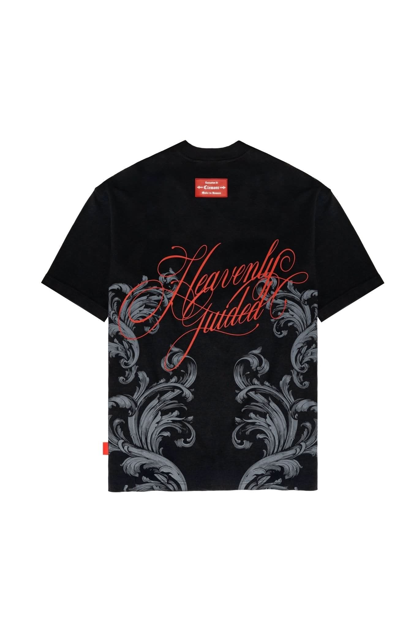 NOCTURNA T - SHIRT OVERSIZED MEN BLACK - CLEMONT US
