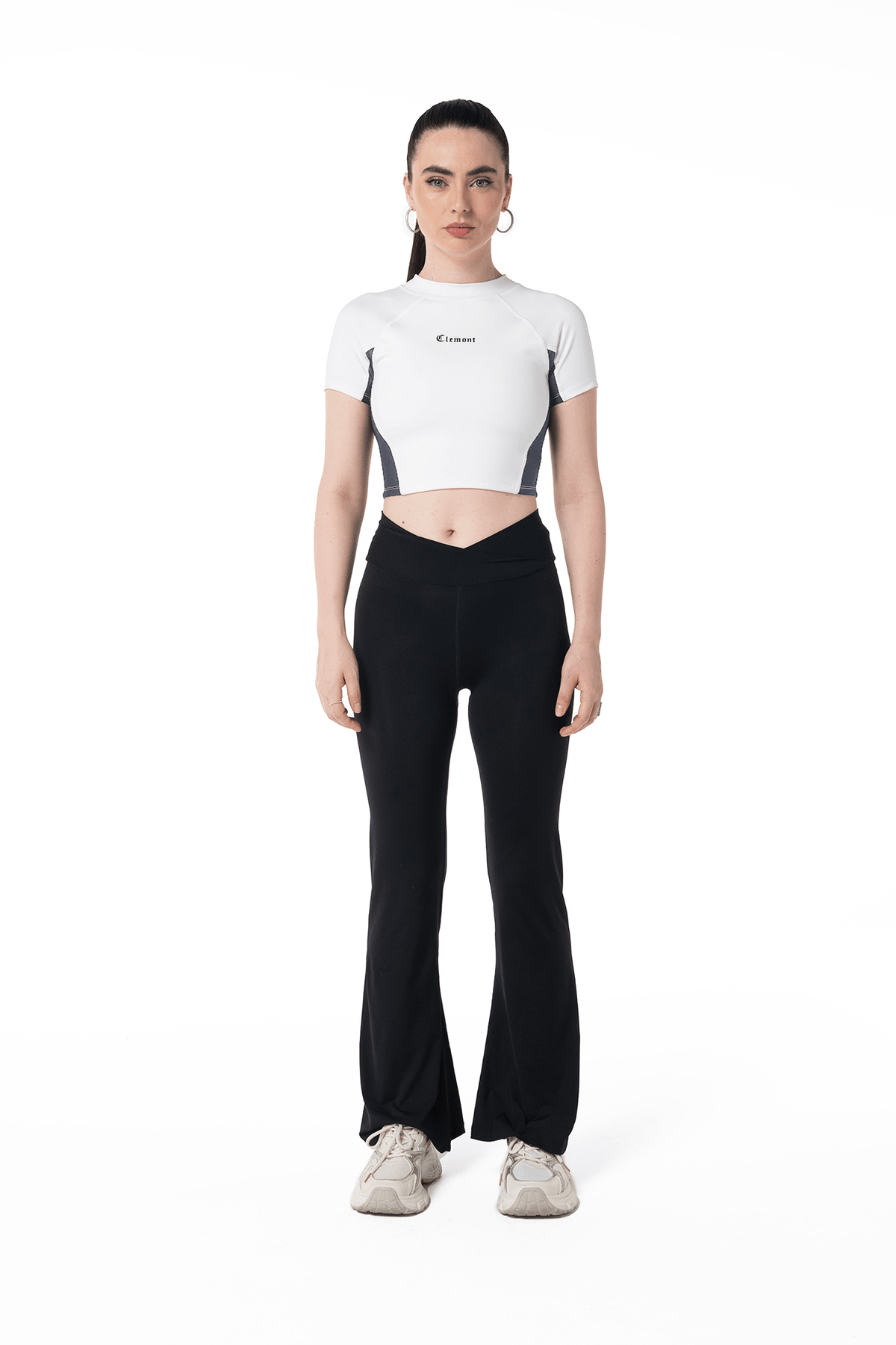 RUGIADA CREAM WOMENS CROP TOP CLEMONT - CLEMONT US