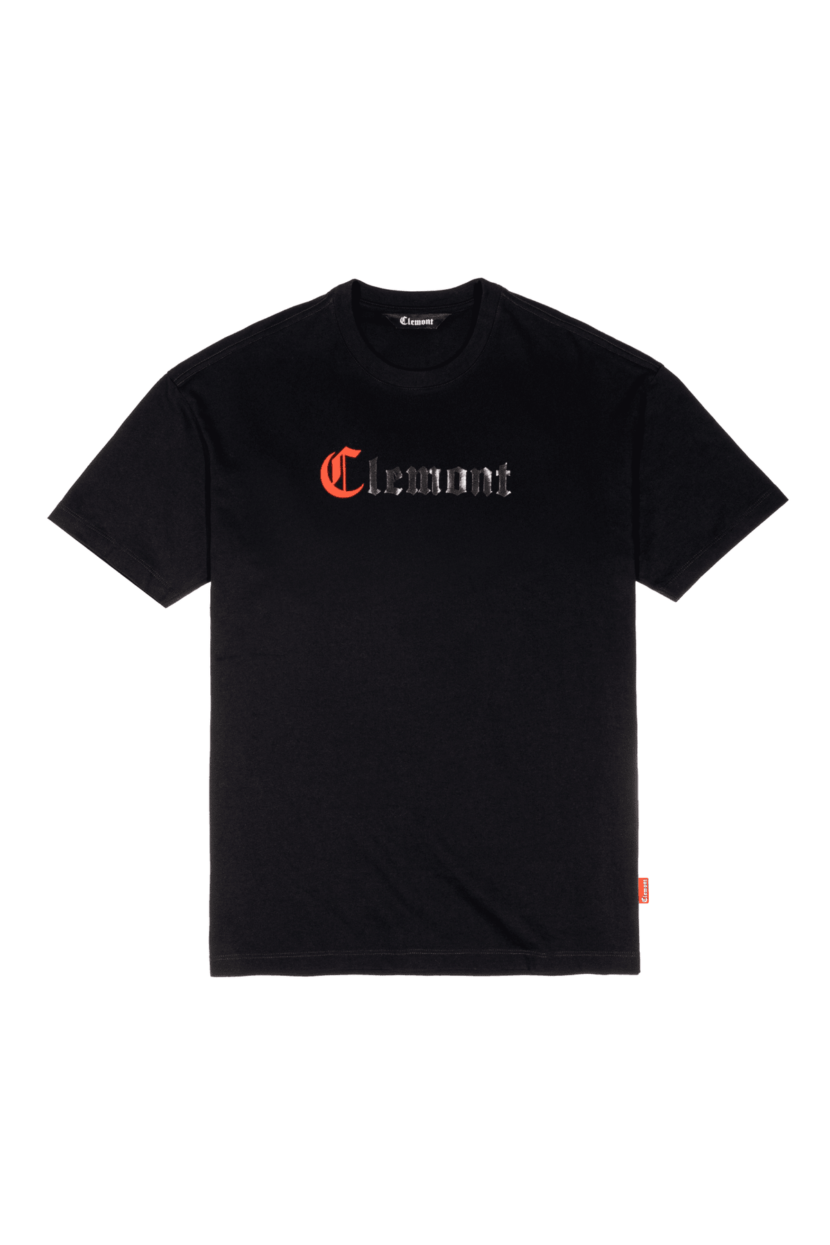 SPOGLIA BLACK MEN'S T-SHIRT CLEMONT - CLEMONT US