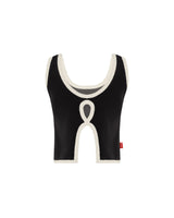 LUSSURIA BLOUSE WOMEN BLACK
