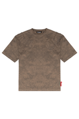 AFFANNO OVERSIZED T-SHIRT MEN CHOCOLATE