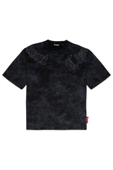 AFFANNO OVERSIZED T-SHIRT MEN BLACK