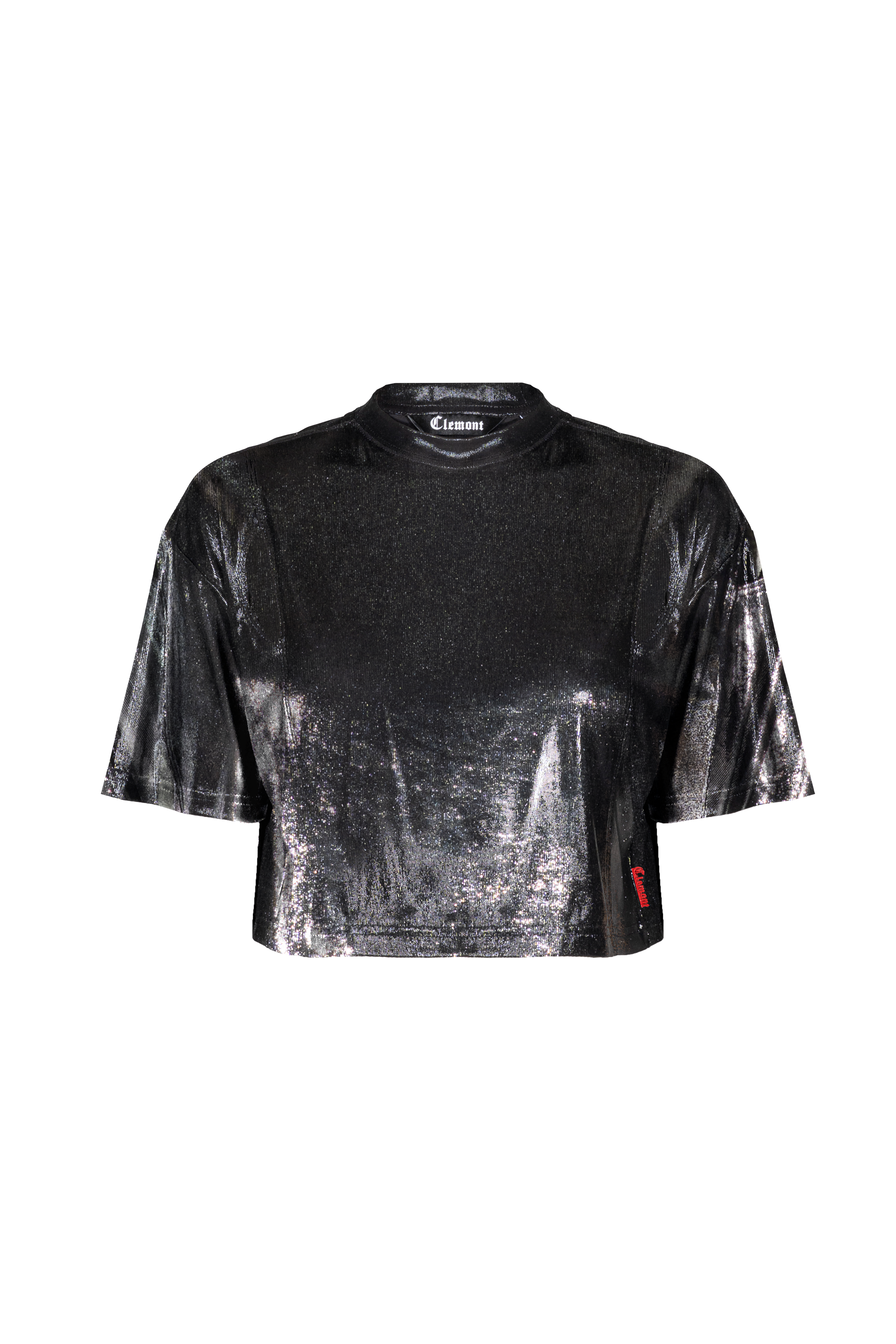 PLATINATO CROP TOP WOMEN SILVER