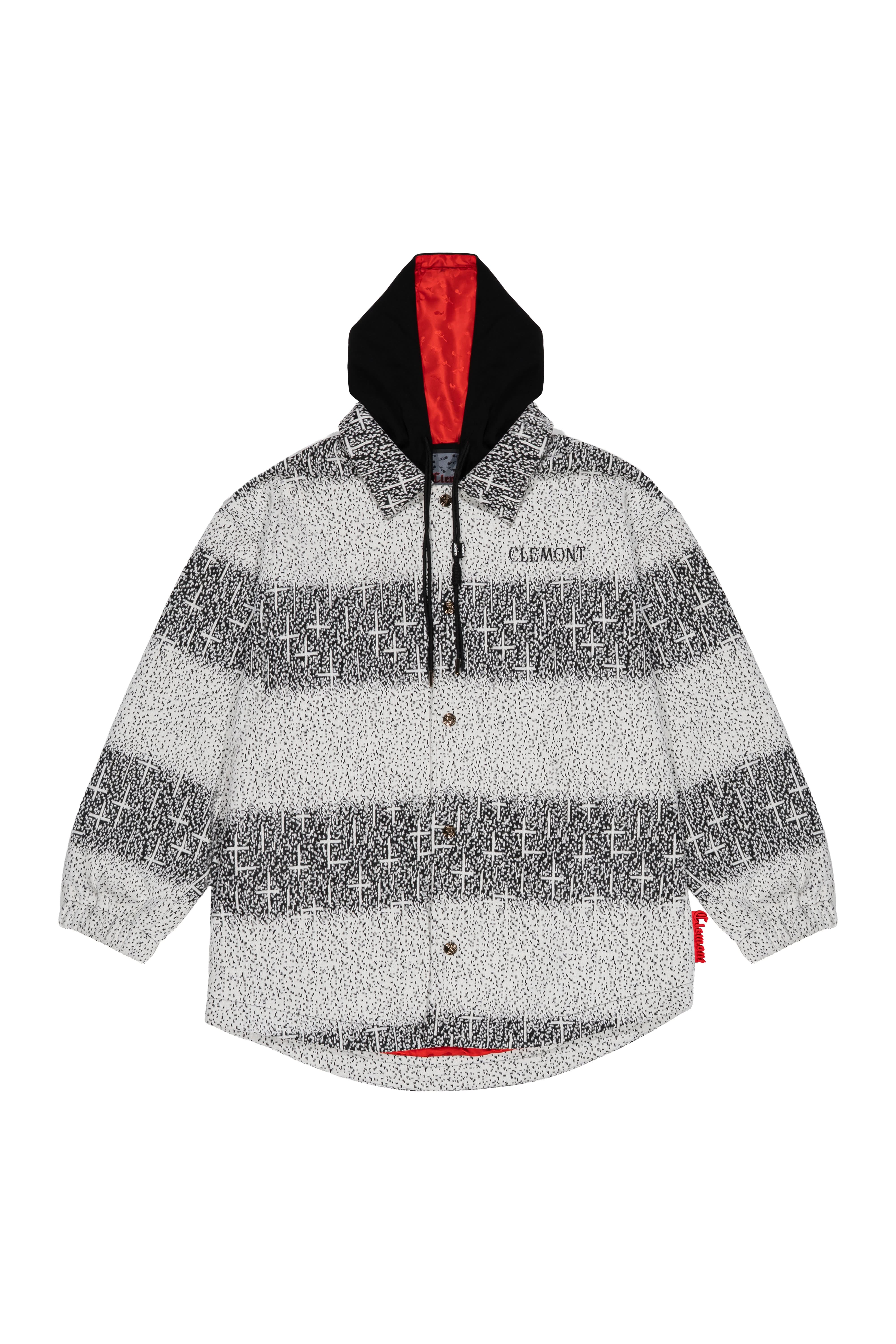 MEN'S CLEMONT SESTIERE BLACK WHITE JACKET