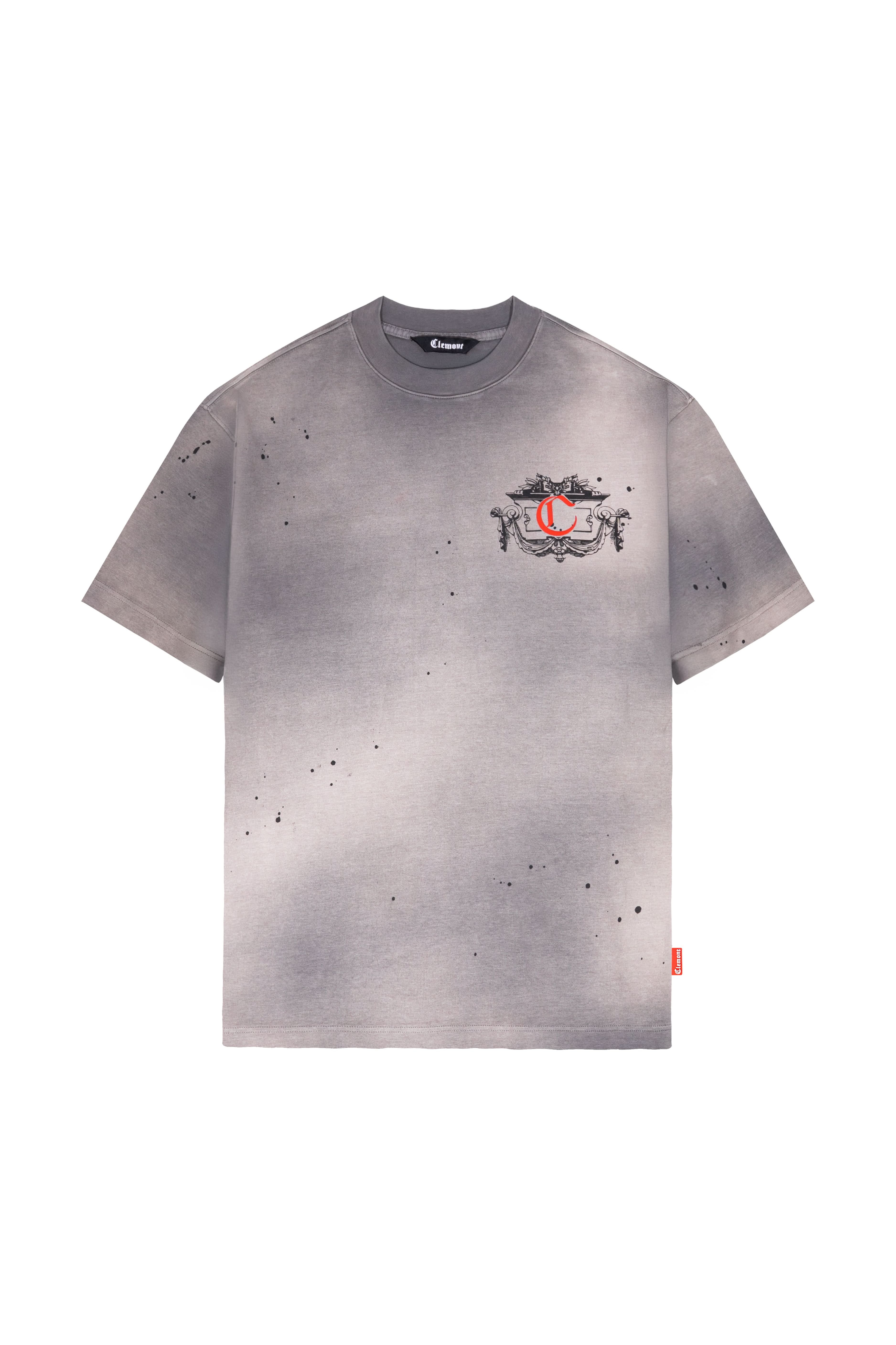 DISORDINE OVERSIZED T-SHIRT MEN DARK GREY