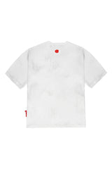 CAMISETA OVERSIZED MASCULINO ESTIVO CREMA/NEGRO CLEMONT - CLEMONT, LLC