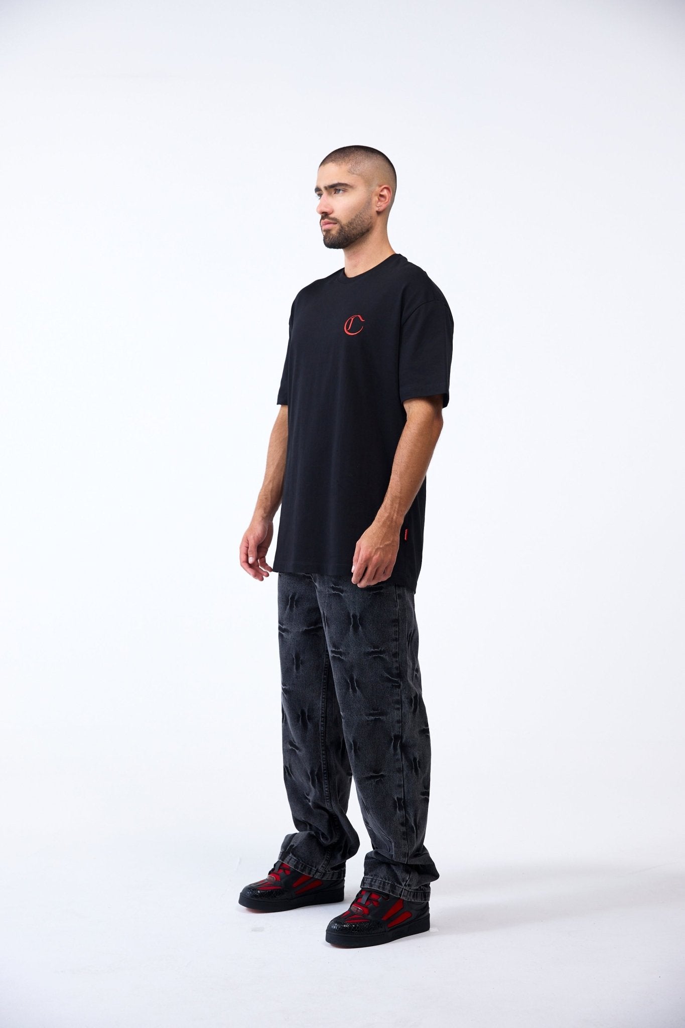 3PACK MASCULINO VENDETTA NEGRO/GRIS OSCURO/ROJO CLEMONT - CLEMONT, LLC