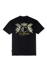 ADERIRE BLACK MEN'S T-SHIRT CLEMONT - IMAGE 1 - CLEMONT.US