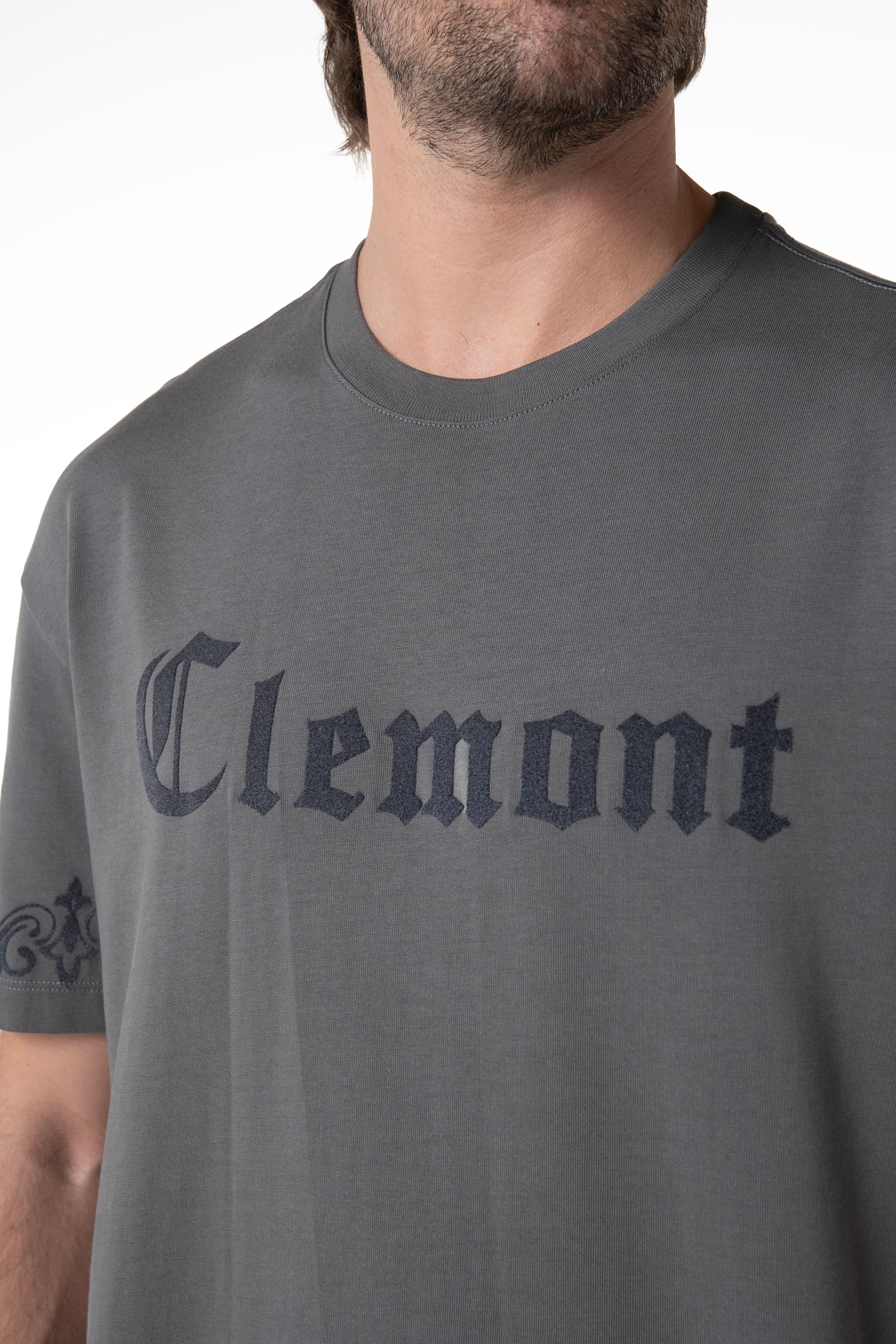 ERA DARK GREY MEN'S T-SHIRT CLEMONT - IMAGE 3 - CLEMONT.US