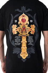 CONTENITORE BLACK MEN'S T-SHIRT CLEMONT - IMAGE 2 - CLEMONT.US