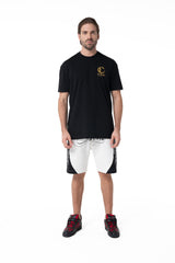 ADERIRE BLACK MEN'S T-SHIRT CLEMONT - IMAGE 3 - CLEMONT.US