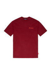 CONTENITORE BURGUNDY MEN'S T-SHIRT CLEMONT - IMAGE 4 - CLEMONT.US