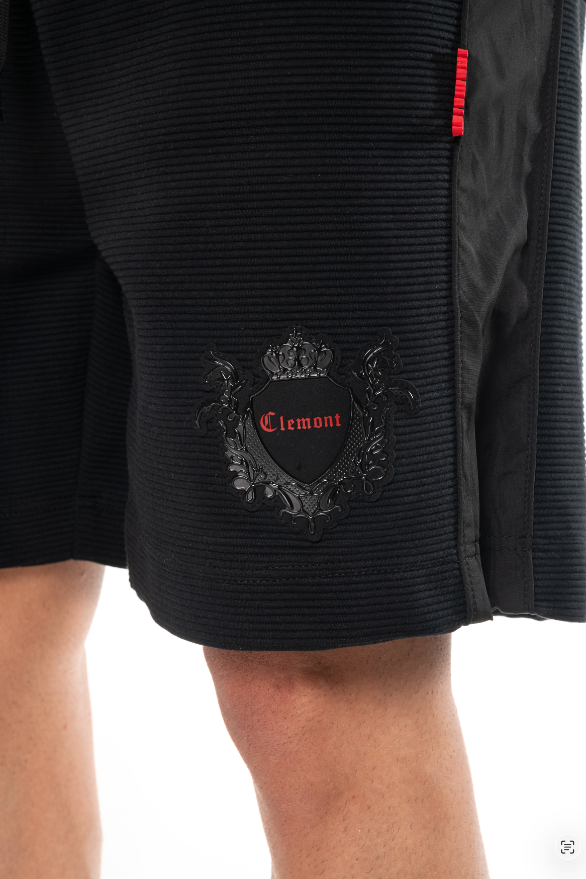 BERMUDA MASCULINA ÁULICO NEGRO CLEMONT - CLEMONT, LLC