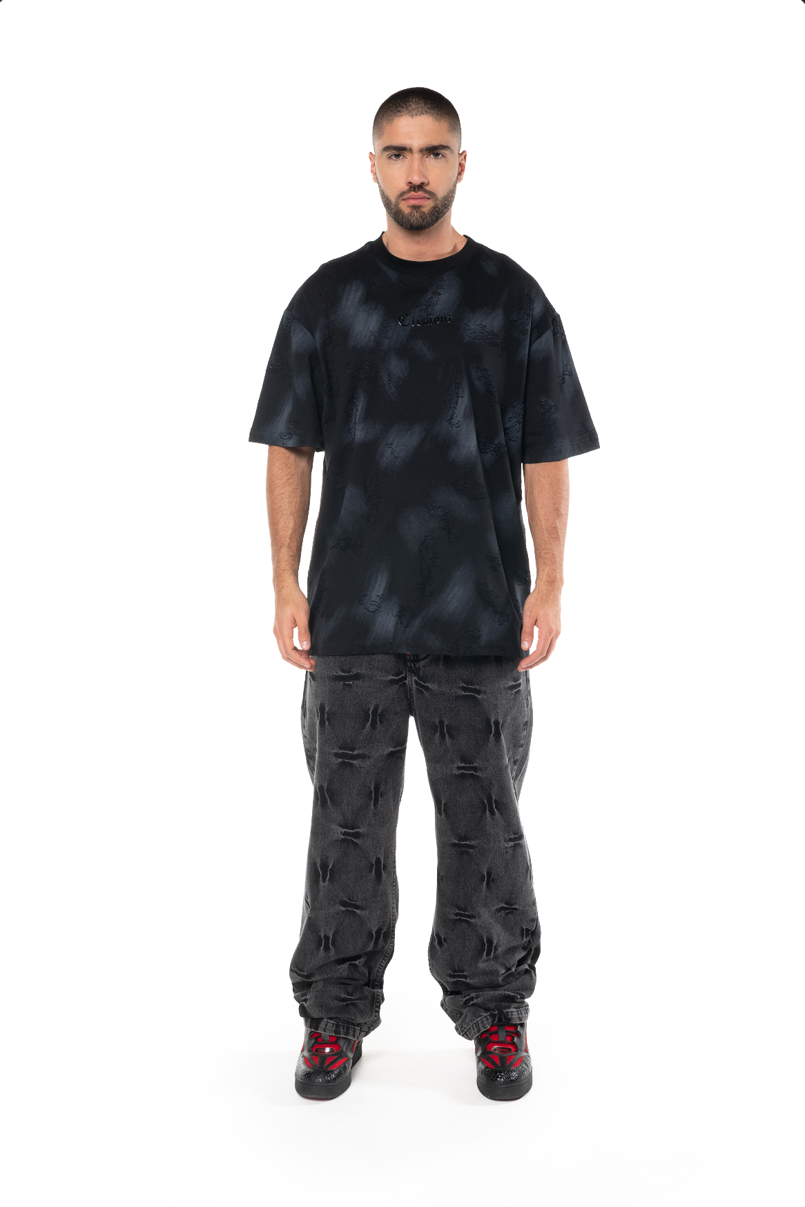 CITTA OVERSIZED T-SHIRT MEN BLACK