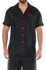 DINAMO SHIRT MEN BLACK/RED