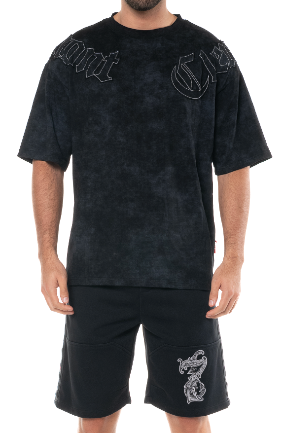 AFFANNO OVERSIZED T-SHIRT MEN BLACK