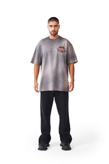 CAMISETA HOMBRE OVERSIZED DISORDINE GRIS OSCURO CLEMONT - CLEMONT, LLC