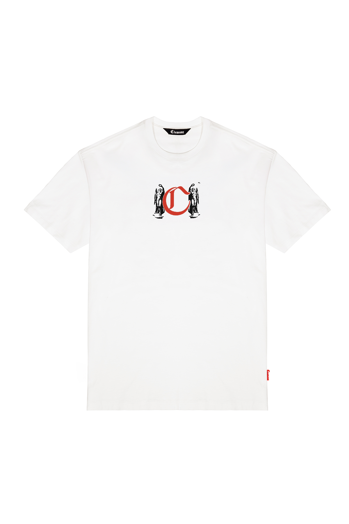INCRESPATURA CREAM MEN'S T-SHIRT CLEMONT - IMAGE 3 - CLEMONT.US