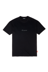 LUSINGA BLACK MEN'S OVERSIZED T-SHIRT CLEMONT - IMAGE 4 - CLEMONT.US