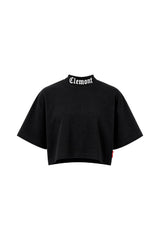 SERAFINA BLACK WOMEN'S CROP TOP CLEMONT - IMAGE 1 - CLEMONT.US
