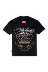 FILIGRANA OVERSIZED T-SHIRT MEN BLACK