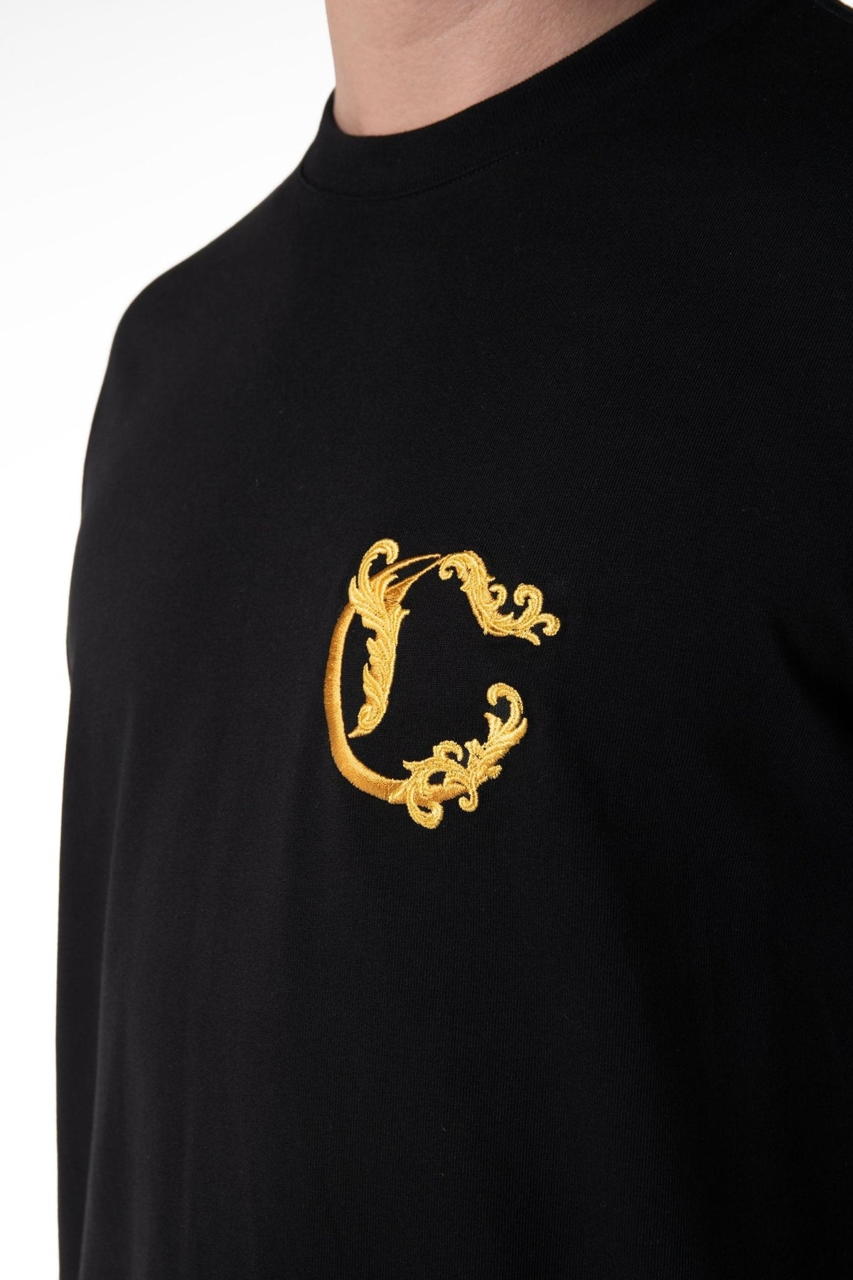ANCORAGGIO BLACK MEN'S T-SHIRT CLEMONT - CLEMONT US