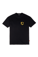 ANCORAGGIO BLACK MEN'S T-SHIRT CLEMONT - CLEMONT US