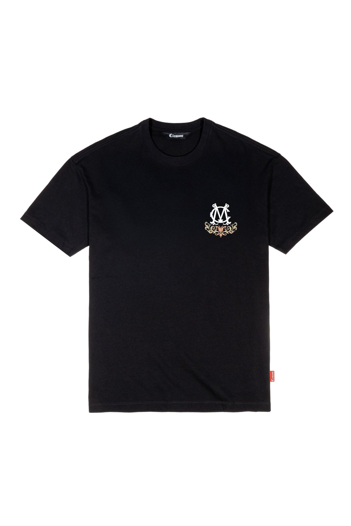 ANNEGATO BLACK MENS OVERSIZED T SHIRT CLEMONT - CLEMONT US
