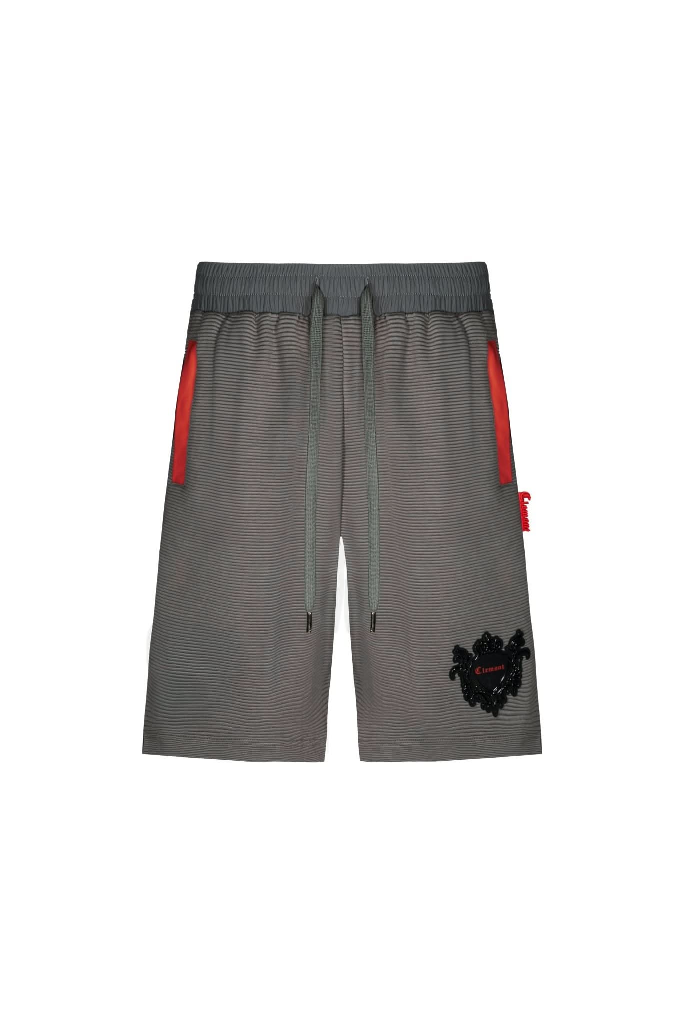 BERMUDA MASCULINA ÁULICO GRIS CLEMONT - CLEMONT, LLC