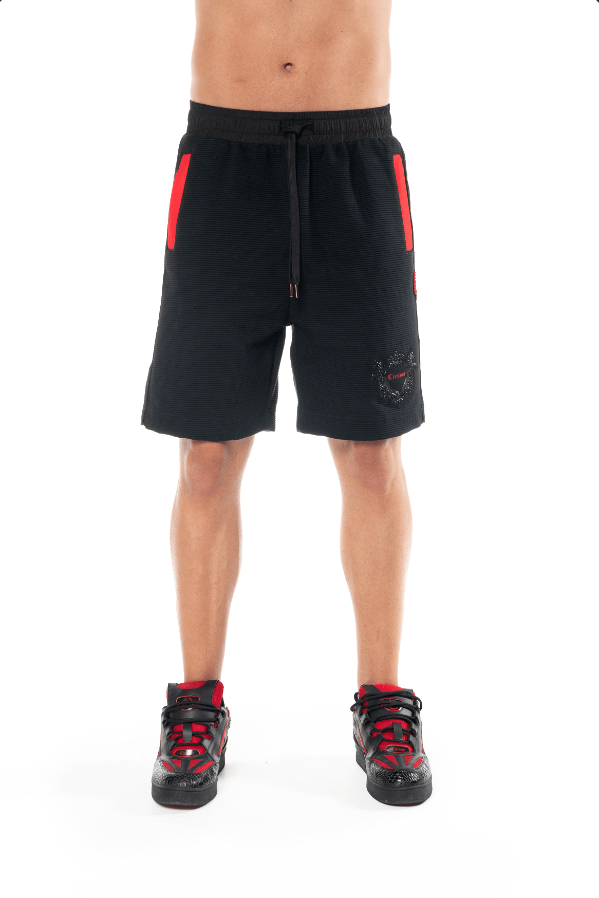 BERMUDA MASCULINA ÁULICO NEGRO CLEMONT - CLEMONT, LLC