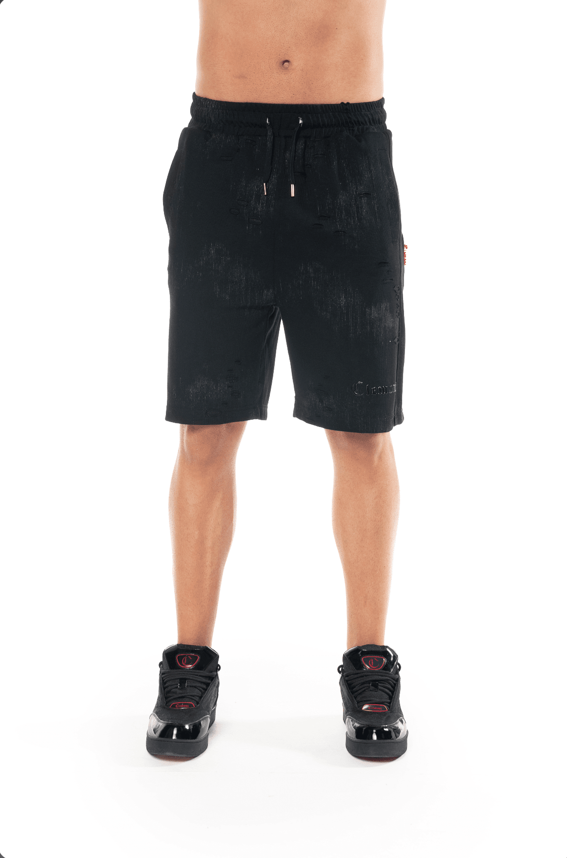 BERMUDA MASCULINA IL MALE NEGRO/SILVER CLEMONT - CLEMONT, LLC