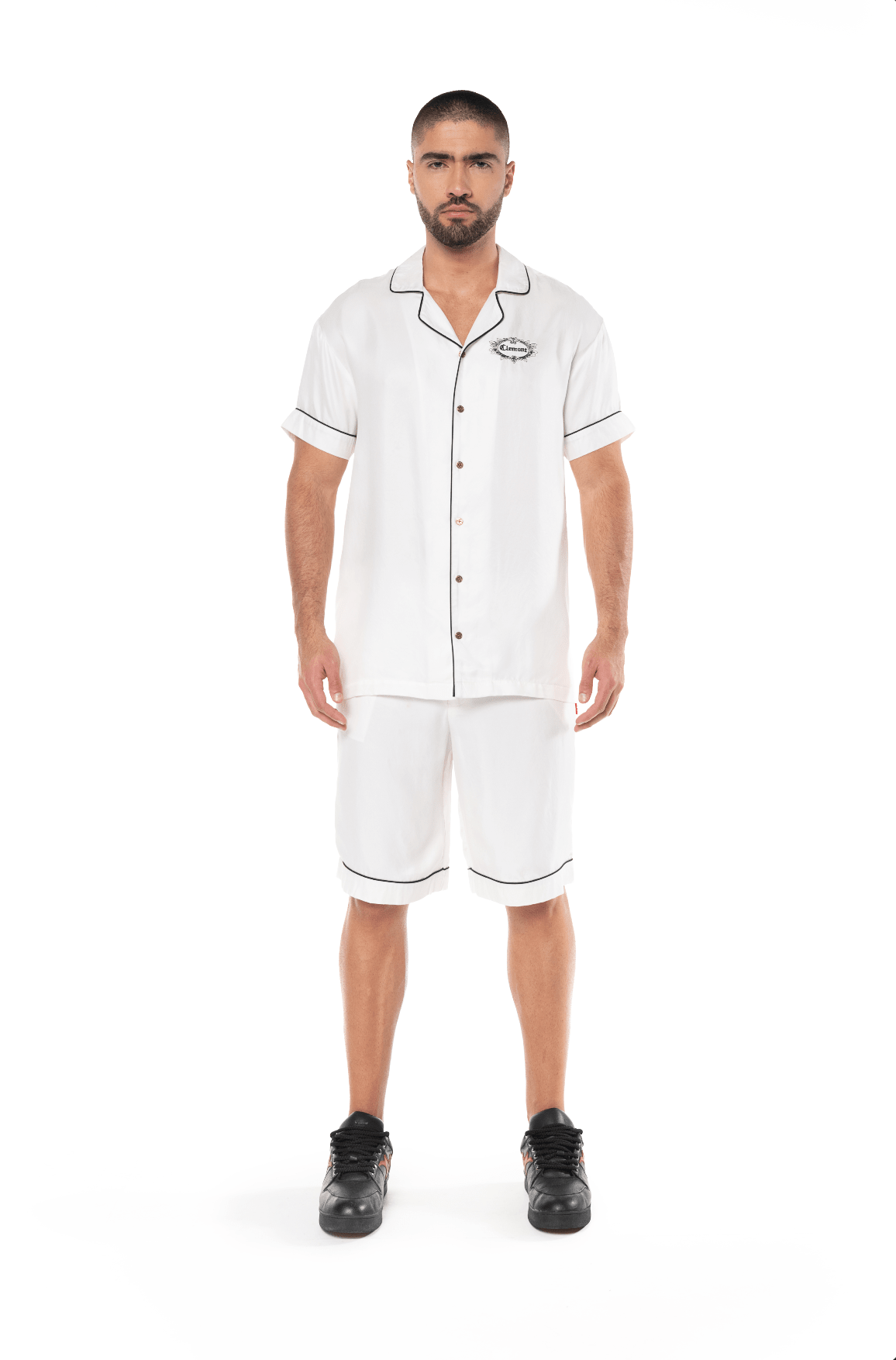 CAMISA DINAMO CREMA/NEGRO MASCULINO CLEMONT - CLEMONT, LLC